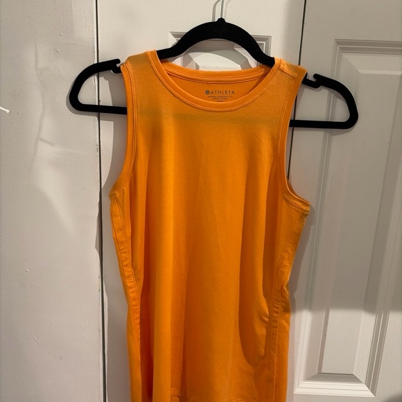 Athleta Tops - Athleta Vibrant Orange Tank Top